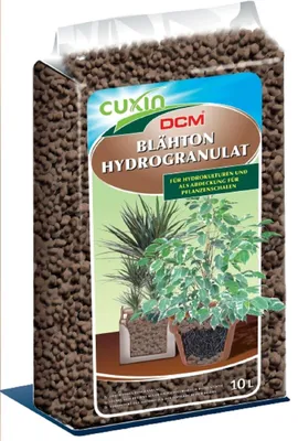 Produktbild von Cuxin DCM Blähton 10 Liter Hydrogranulat