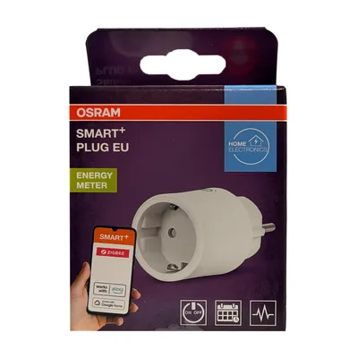 Produktbild von Osram SMART+ Plug ZB EU WH 4er-Set – Intelligente Steckdose mit Energiemessung