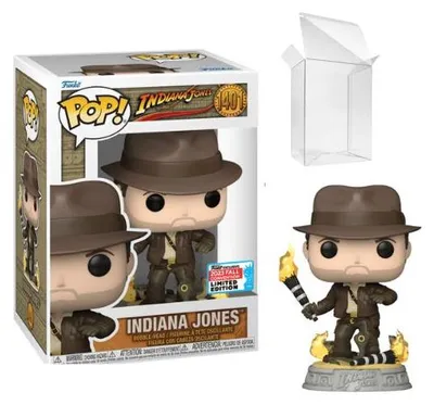 Imagen del producto de Funko POP! Indiana Jones (con serpientes) #1401 - Edición exclusiva de NYCC 2023, cantidad limitada