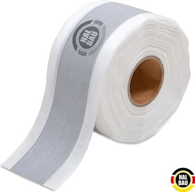 Image de Bande d'étanchéité EZ étanche, 5 m, zone d'étirement 20 mm, 120/70, bande d'étanchéité pour l'intérieur et l'extérieur, HALBAU HS05