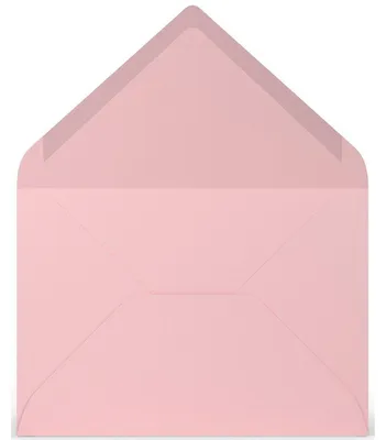 Produktbild von Rössler Papier 220720523 Coloretti Briefumschläge - B6, 5 Stück, rosa