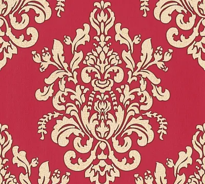 Produktbild von A.S. Création Barocktapete Hermitage Tapete mit Ornamenten Vliestapete rot gold beige 10,05 m x 0,53 m