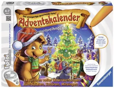 Produktbild von Ravensburger Tiptoi Adventskalender, Junge/Mädchen, 0,5 Jahr(e), 860 g, 4600 mm, 3350 mm, 750 mm