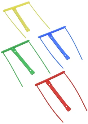 Productafbeelding van Snel 100725520, 12 stuks, ophanghaken, kunststof, universele kledinghangers, halfstijf, 1