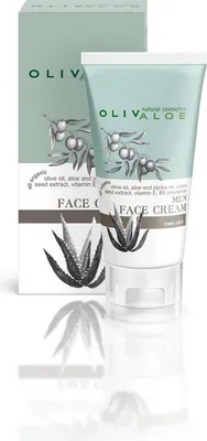 Produktbild von OLIVALOE 00160 - Gesichtscreme für Männer 50ml, feuchtigkeitsspendend, Naturkosmetik