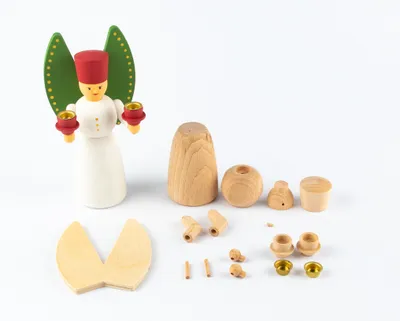 Obrázek produktu pro Stavebnice anděla, výška 14 cm,