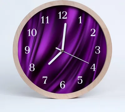 Produktbild von Holzuhr 20fi cm wanduhr - Abstrakte Kunst
