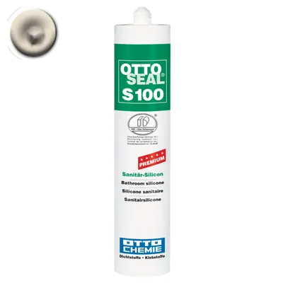 Immagine prodotto di OTTOSEAL S 100 Sanitär-Silicon Achatgrau Kartusche