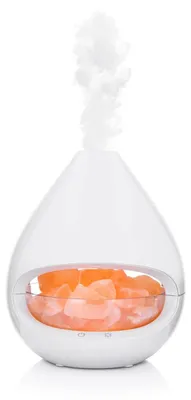 Image de Humidificateur ultrasonique avec lampe à sel Bergvind White