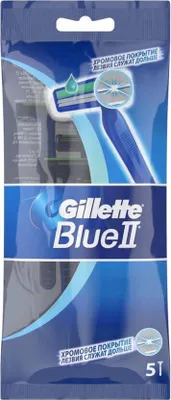 Produktbild von Gillette Blue II Chromium Coating 5 Einheiten