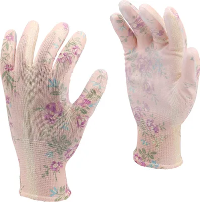 Produktbild von Blumen-Gartenhandschuhe - Beige 74137 FLO
