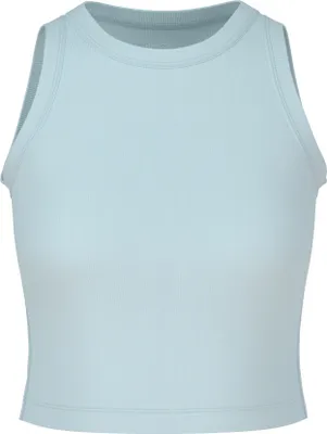 Produktbild von Uni Cropped Top aus Baumwollestretch