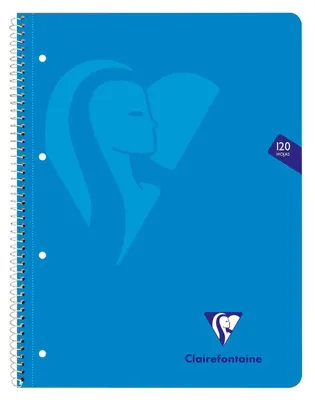 Produktbild von Clairefontaine Collegeblock Mimesys, DIN A4+, kariert, 120 Blatt, 1 Stück