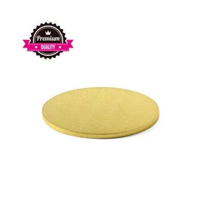 Produktbild von Gold Kuchenmatte 25cm Dicke 1,2cm