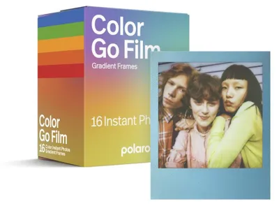 Produktbild von Polaroid Go Color Film Double Pack – Gradient Frames | 16 Instant Photos | Special Edition