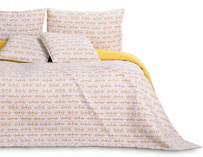 Produktbild von RESTILO Bettüberwurf Doppelbett Folk-Muster Wendbar 260x280cm