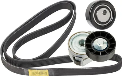 Produktbild von RIDEX 542R0699 Keilrippenriemensatz passend für PEUGEOT 206 Schrägheck (2A/C)