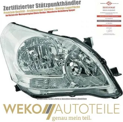 Produktbild von Scheinwerfer rechts DIEDERICHS 6619480 für TOYOTA