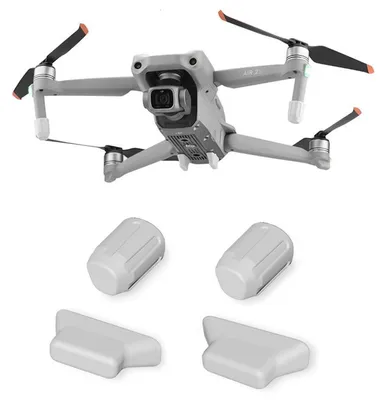 Immagine prodotto di Per il DJI Mavic Air 2S Gambe del drone Copertura protettiva Pad antipolvere Grau