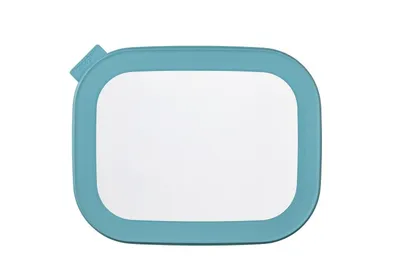 Produktbild von Mepal - Trinkflasche Pop-up Campus Switch - Wasserflasche - Auslaufsichere Flasche für die Schule - Wiederverwendbar - Spülmaschinenfest - 400 ml - Cool Mint mit Cool Blue-Deckel