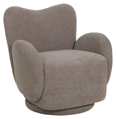 Produktbild von Drehsessel Verona Polstersessel Loungesessel Webstoff Beige