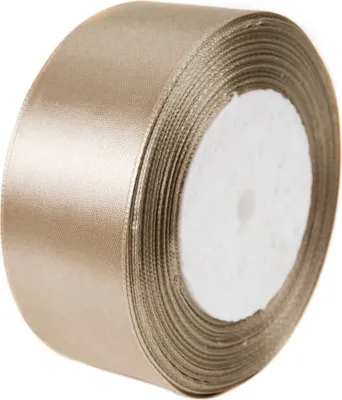Zdjęcie produktu dla Wstążka satynowa antyczne złoto 50mm - 32mb