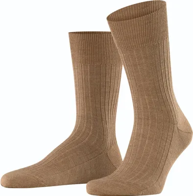 Produktbild von FALKE Bristol Pure Socken Herren nutmeg mel 39-40