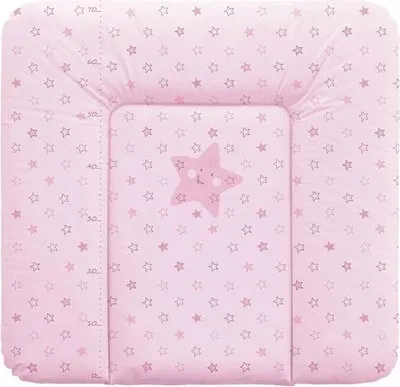 Produktbild von Ceba Baby Wickelauflage 75 × 72 cm - Sterne rosa