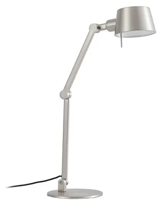 Produktbild von Lucande Tischleuchte Silka, 93 cm, nickel, verstellbar, E27