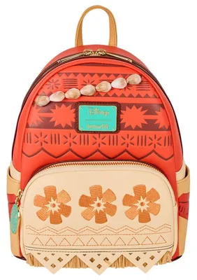 Zdjęcie produktu dla Loungefly - Plecak Disney Vaiana Moana 26cm, Premium Plecak Szkolny