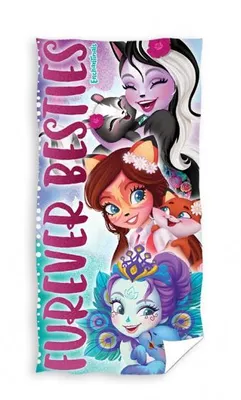 Produktbild von badetuch Enchantimals Mädchen 70 x 140 cm Baumwolle