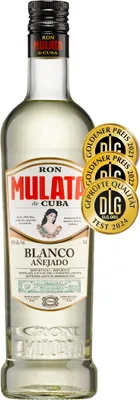 Produktbild von Ron Mulata Blanco Añejado