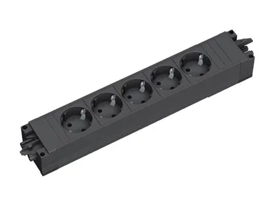 Obrázok produktu pre Bachmann 336.626, Čierna, 5 AC zásuvky/AC zásuviek, 305 mm