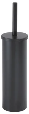 Image de Aqualine Accessories - Brosse WC sur pied, noir mat 523314