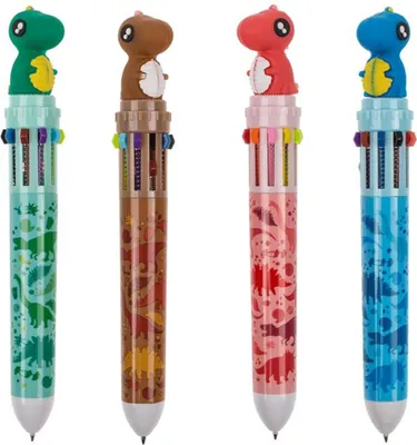Image de Stylo à bille OOTB avec mines de 10 couleurs