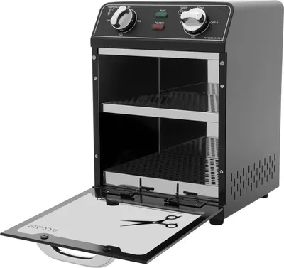 Immagine prodotto di Armadio di sterilizzazione - Alta temperatura - Capacità 8 L - 600 W - 220-240 V 50 Hz - Acciaio inossidabile - Per tatuaggi, saloni di bellezza, cosmetica e strumenti dentali - Nero