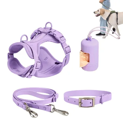 Produktbild von Hundeleine-Set mit wasserdichten Leinen und Halter für Kotbeutel