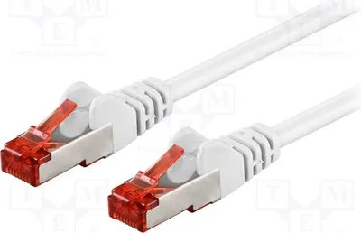Produktbild von 1x 6   0,5m PVC  95471 RJ45-Kabel weiß