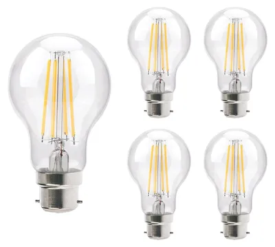 Produktbild von Vito Lighting B22D LED-Lampe A60 8W 1000lm 2700K warmweiß 5 Stück