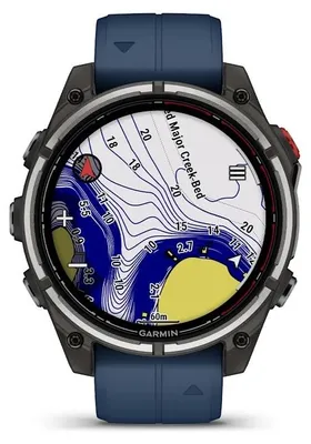 Obrázok produktu pre Garmin quatix 8 Pro, 3,56 cm (1.4"), AMOLED, Dotyková obrazovka, Wi-Fi, GPS, 77 g
