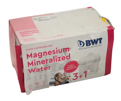 Image de BWT L0814334 Magnesium Gourmet 3 + 1 Cartouches filtrantes, compatibles avec Brita