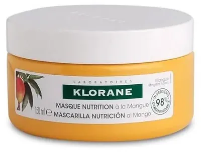 Produktbild von Klorane Nourishing Mask Odżywcza maska do włosów z mango, 150 ml