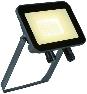Image de FLOODI M, applique murale et plafonnier anthracite / transparent 30W 3000K 100