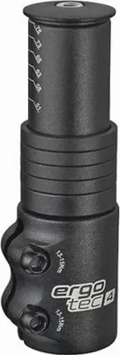 Image de ERGOTEC Adaptateur de potence "Ahead 3" en emballage SB, alu noir