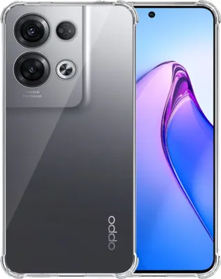 Image de Smartphonica Housse de téléphone pour Oppo Reno 8
  Pro Plus 5G Transparent Shockproof - Coque arrière TPU SIlicone Shockproof
  Etui avec Bumper Transparent