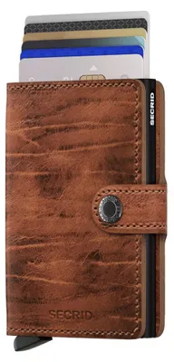 Immagine prodotto di Portafoglio Secrid Miniwallet, modello Dutch, colore Whiskey