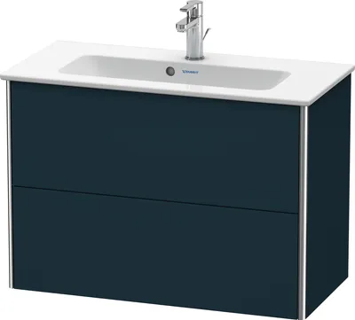 Produktbild von Waschtischunterbau COMPACT XSQUARE 560x810x388mm nachtblau seidenmatt 560 x 810 x 388 mm nachtblau seidenmatt
