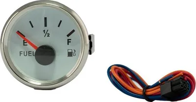 Image de Indicateur de réservoir blanc Hollex 9-32V Ø59mm adapté à 0-190Ω