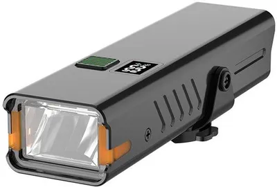 Productafbeelding van LED fietslamp 1200 lumen - Fietslamp met USB-oplaadbaar - Fietslamp met powerbank - Voorlamp voor mountainbike en racefiets - Waterdichte fietslamp - Fietslamp voor mountainbike en racefiets