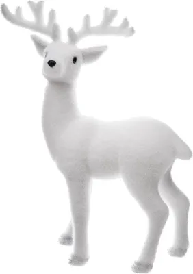 Produktbild von Weihnachtsdekoration, stehendes rentier, h 47 cm  - Atmosphera créateur d'intérieur